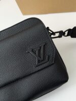 LV FASTLINE Full Leather Postman's Bag M2248 Size: 8*7*23.5cm - Image 4