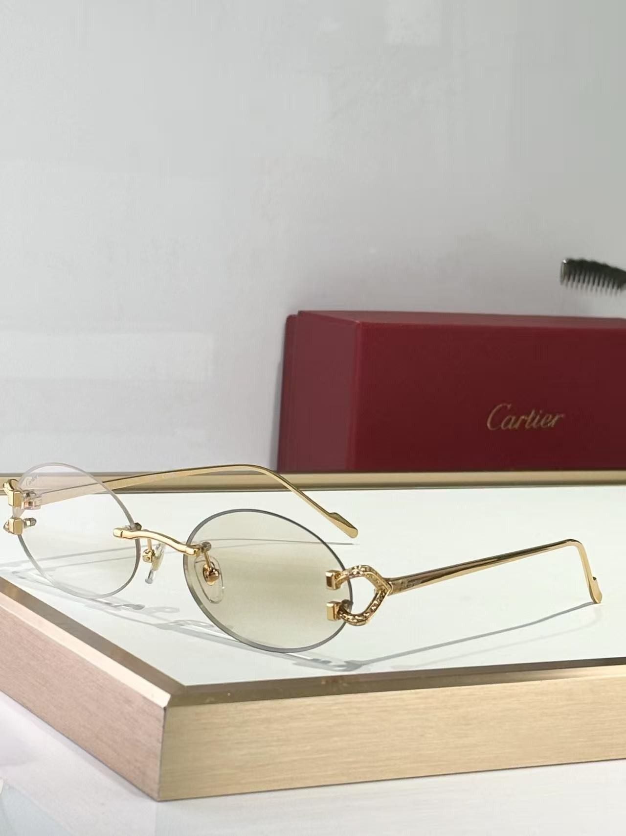 20250512031550174699095045816.jpg Cartier sunglasses - Image 1