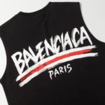Balenciaga vest BIG LOGO Black/White - Image 11