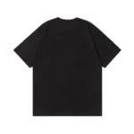 Balenciaga White/Black Logo Print Cotton T-Shirt - Image 6