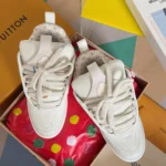 L*uis Vuitton LV Skate Sneaker White - Image 3