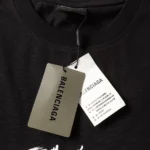 Balenciaga vest BIG LOGO Black/White - Image 4