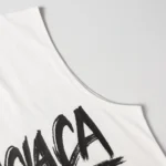 Balenciaga vest BIG LOGO Black/White - Image 2