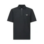 PRADA Polo shirt short sleeve top triangle diamond logo polo