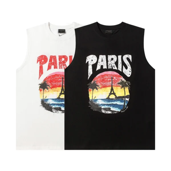 Balenciaga vest Sunset Tower Black/White