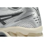A*ICS Gel-Kayano 14 JJJJound Silver Black 1201A457-101 - Image 4