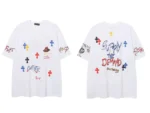 Chrome Hearts Sanskrit letters printed graffiti T-shirt - Image 2