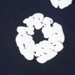 Denim Tears T-Shirt Cotton Navy - Image 6