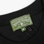 Denim Tears T-Shirt Cotton Black White - Image 3