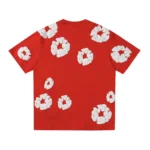 Denim Tears T-Shirt Cotton Red - Image 2