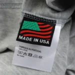 Denim Tears T-Shirt Cotton Grey - Image 4