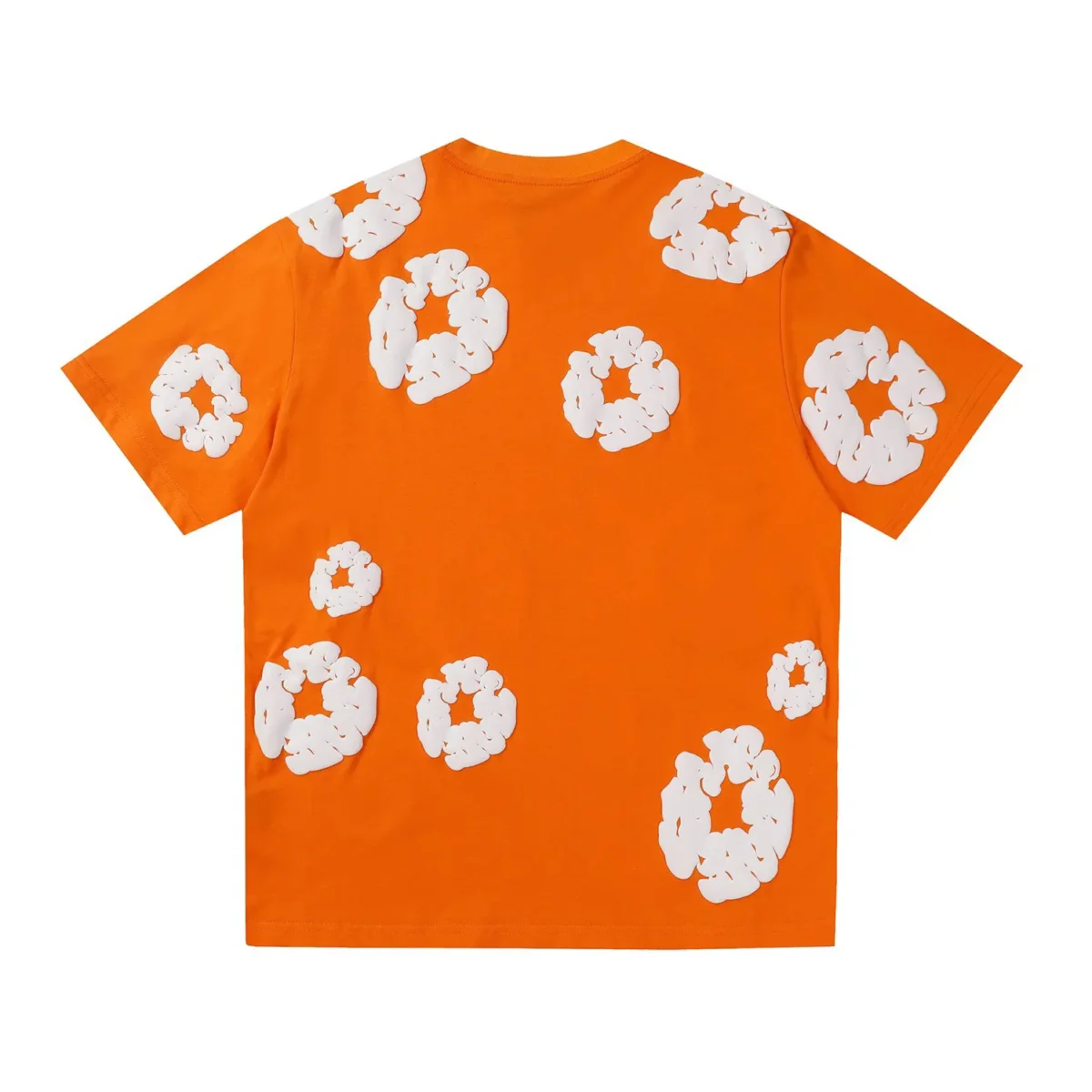 Denim Tears T-Shirt Cotton Orange - Image 2