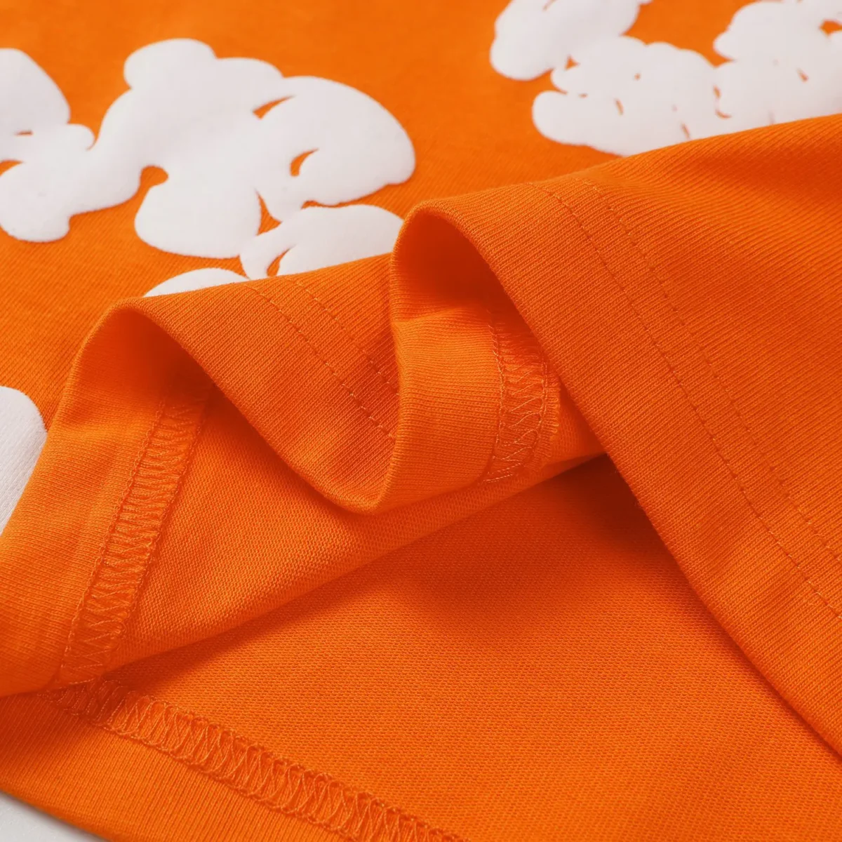 Denim Tears T-Shirt Cotton Orange - Image 5