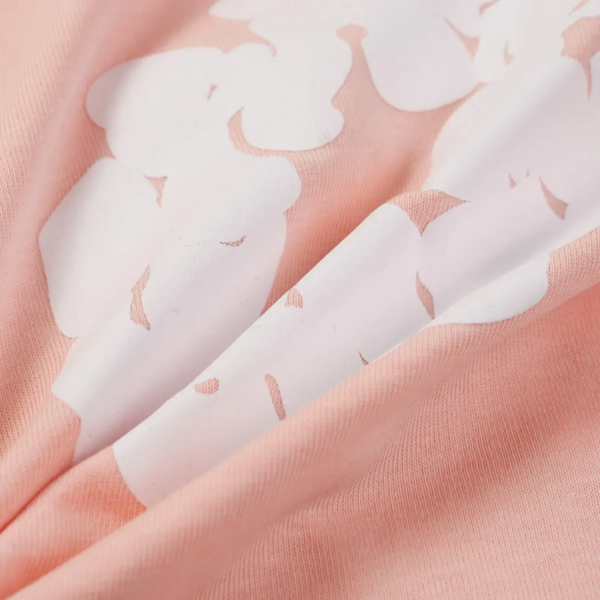 Denim Tears T-Shirt Cotton Pink - Image 6