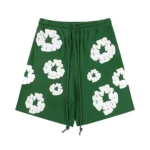 Denim Tears The Cotton Wreath Shorts Green