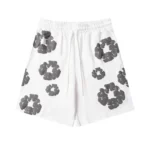 Denim Tears The Cotton Wreath Shorts White