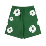 Denim Tears The Cotton Wreath Shorts Green - Image 3