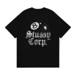 Stussy 8 Ball Corp Relaxed T-Shirt - Image 2
