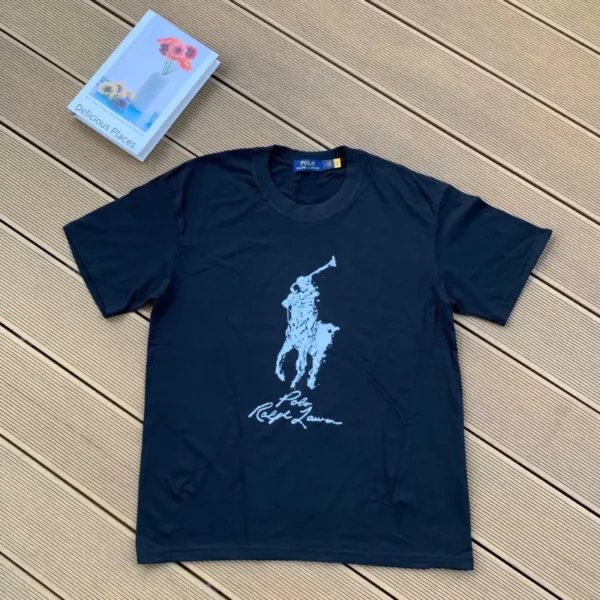 Ralph Lauren Classic War Horse Short Sleeve T-Shirt Black