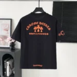 ChromeHearts logo lettering T-shirt Black