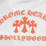 ChromeHearts logo lettering T-shirt White - Image 11