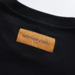 Louis Vuitton lv logo printed lettering T-shirt Black - Image 9