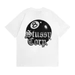 Stussy 8 Ball Corp Relaxed T-Shirt - Image 6