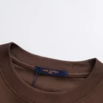 Louis Vuitton lv logo printed rhinestone lettering T-shirt - Image 5