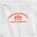 ChromeHearts logo lettering T-shirt White - Image 3