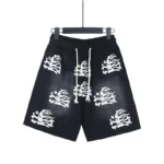 Hellstar washed vintage print shorts - Image 3