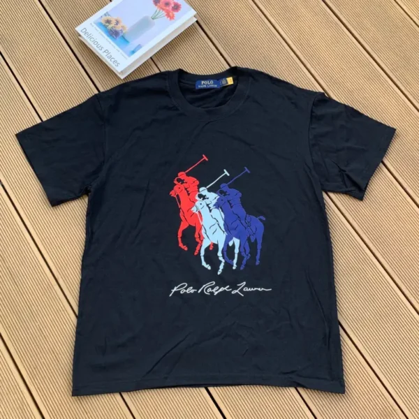 Ralph Lauren Classic War Horse Short Sleeve T-Shirt Black