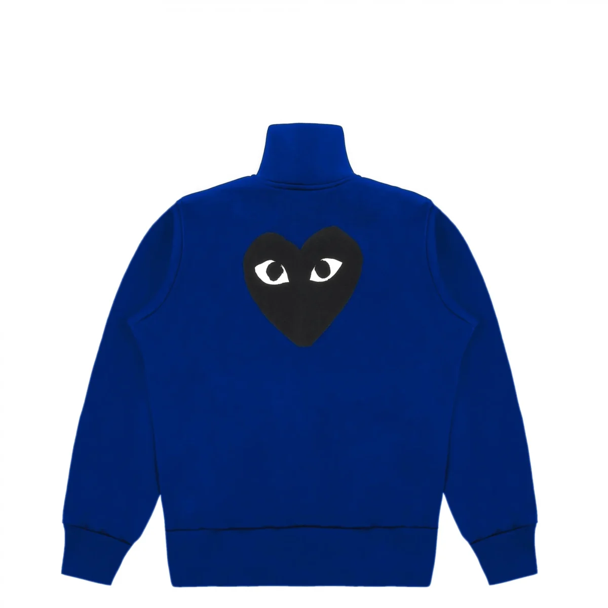 Play Comme des Garçons Track Jacket - Blue / Big Heart Print - Image 2