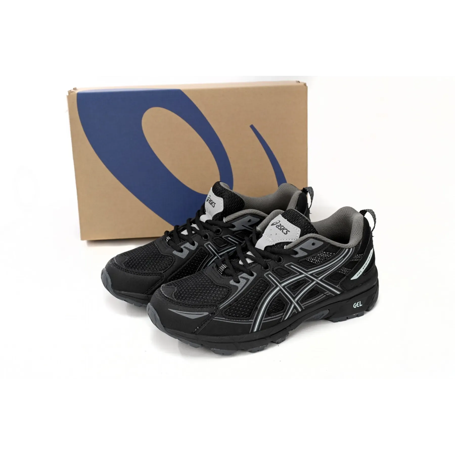 A*ICS Gel-Venture 6 Trail Running Shoes Dark Moon 1011B550-001 - Image 11