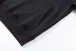 CELINE LOOSE HOODIE IN COTTON FLEECE BLACK - Image 5
