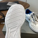 Balenciaga Hamptons Worn-Out White Blue - Image 9