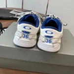Balenciaga Hamptons Worn-Out White Blue - Image 6