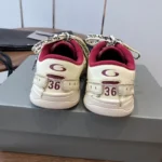 Balenciaga Hamptons Worn-Out White Red - Image 6