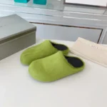 Marni - Fussbett Sandals Olive Green