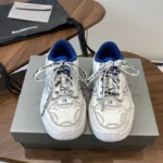 Balenciaga Hamptons Worn-Out White Blue - Image 2