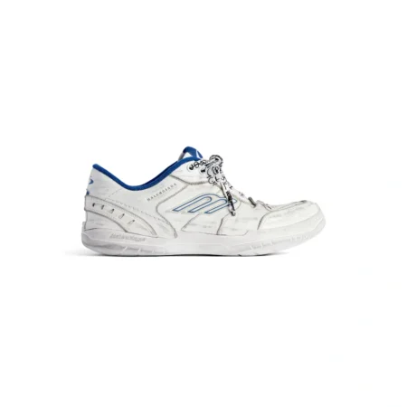 Balenciaga Hamptons Worn-Out White Blue