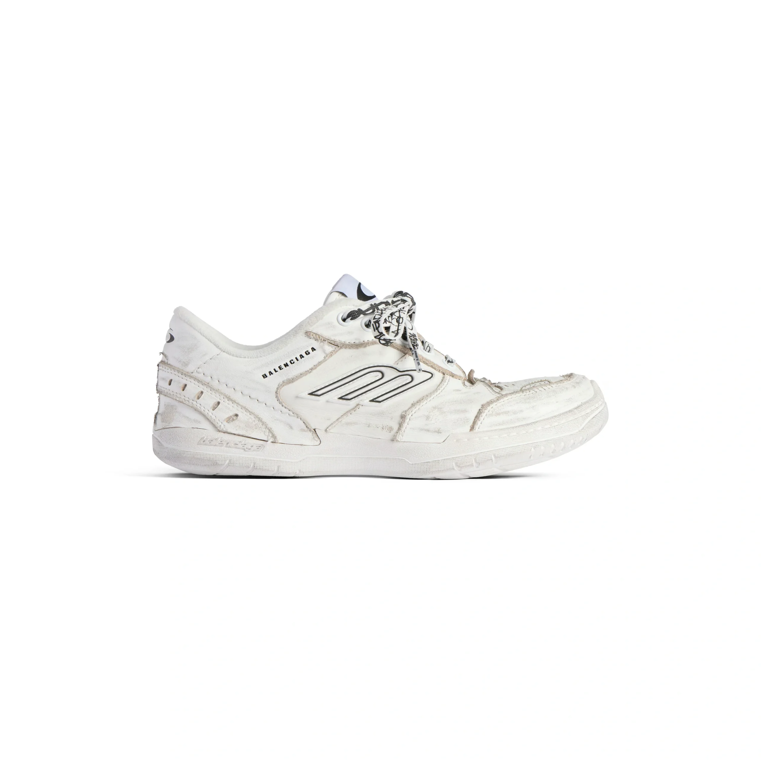 eCom-841763WCURS9000_X Balenciaga Hamptons Worn-Out White - Image 1