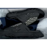 D*or Alpha Sandal Black Rubber Oblique - Image 3