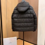 M*ncler Maya Hooded Short Down Jacket Black/Grey/Pink/White/Green - Image 19