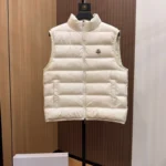 M*ncler Contain Down Vest Black/White - Image 5
