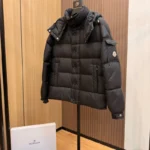 M*ncler Maya Hooded Short Down Jacket Black/Grey/Pink/White/Green - Image 20