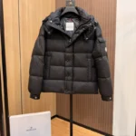 M*ncler Maya Hooded Short Down Jacket Black/Grey/Pink/White/Green - Image 22