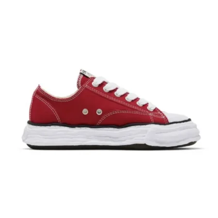 Maison Mihara Yasuhiro Peterson Lace-Up Sneakers Red