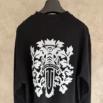 Chrome Hearts Dagger Logo Black Long Sleeve - Image 6