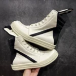 Rick Owens Geobasket Milk Black - Image 12