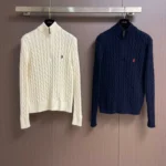 Ralph Lauren Cable-Knit Cotton Quarter-Zip Jumper sweater
